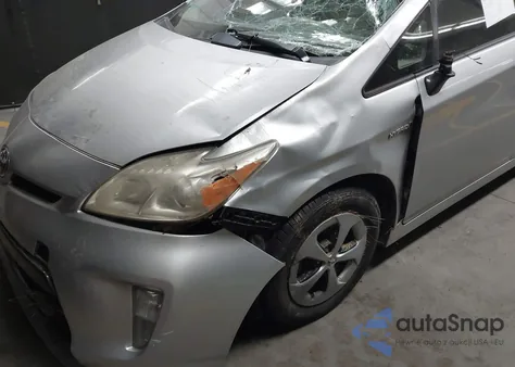 2012 Toyota Prius Two from USA, damaged, VIN JTDKN3DU8C5506840